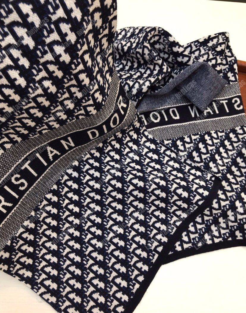 CD Blue Oblique Stole