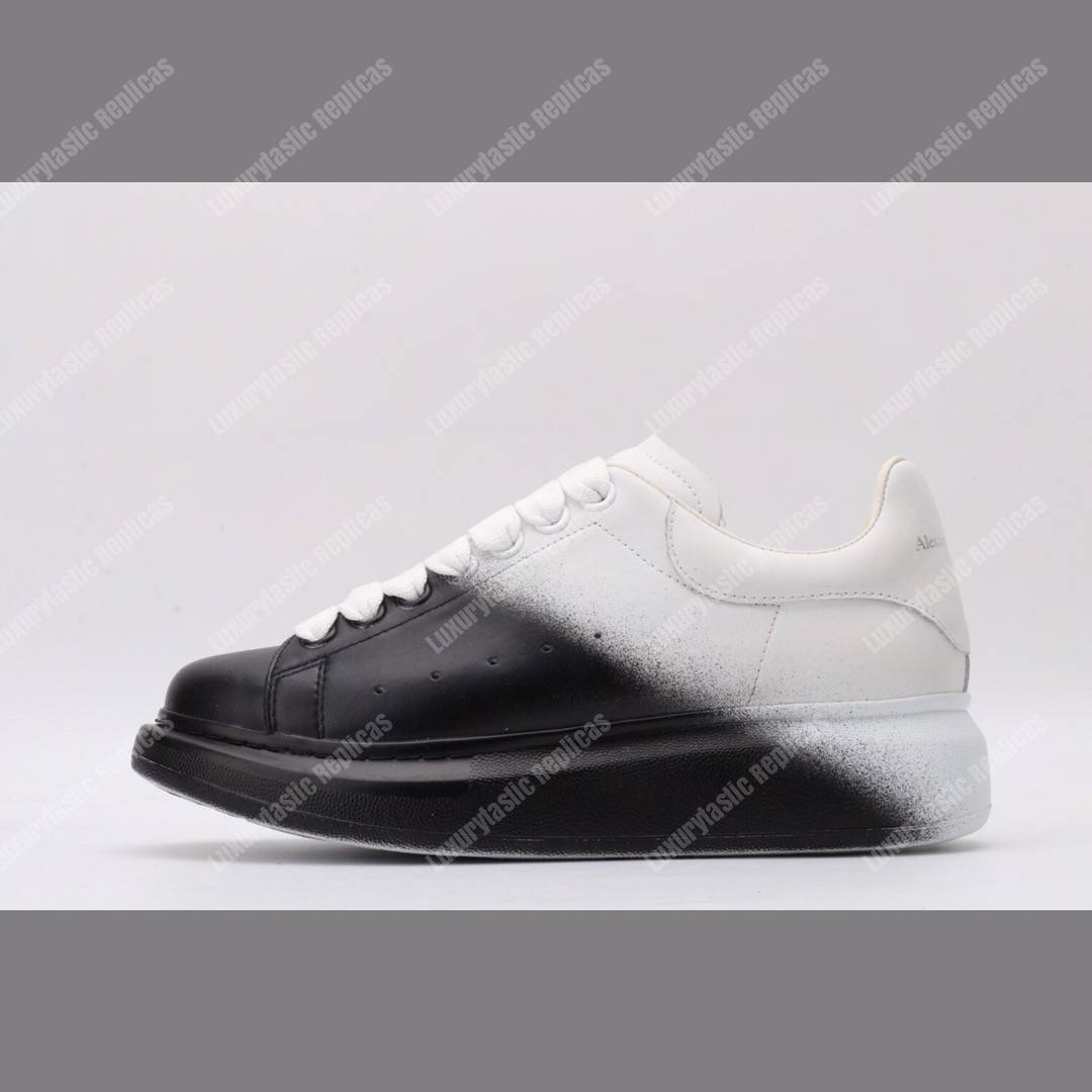Alexander McQueen Oversized Sneaker Black Spray