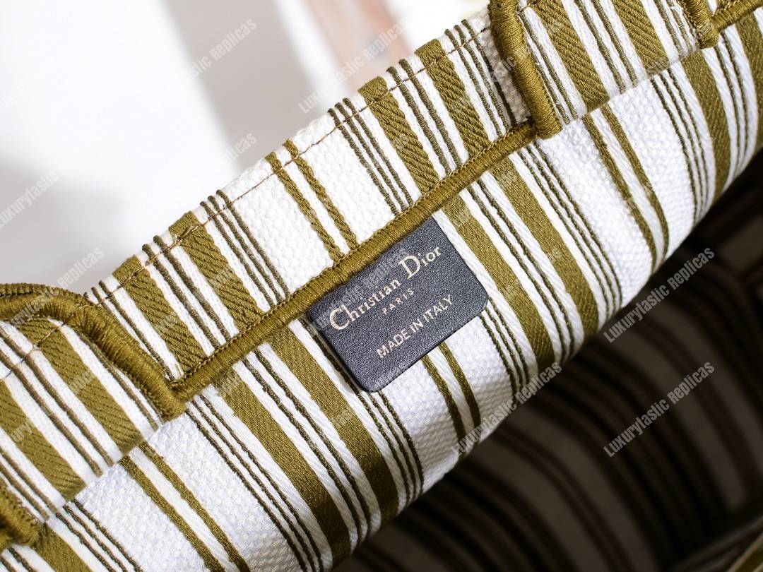 D*or book tote bag marbella exclusive khaki green