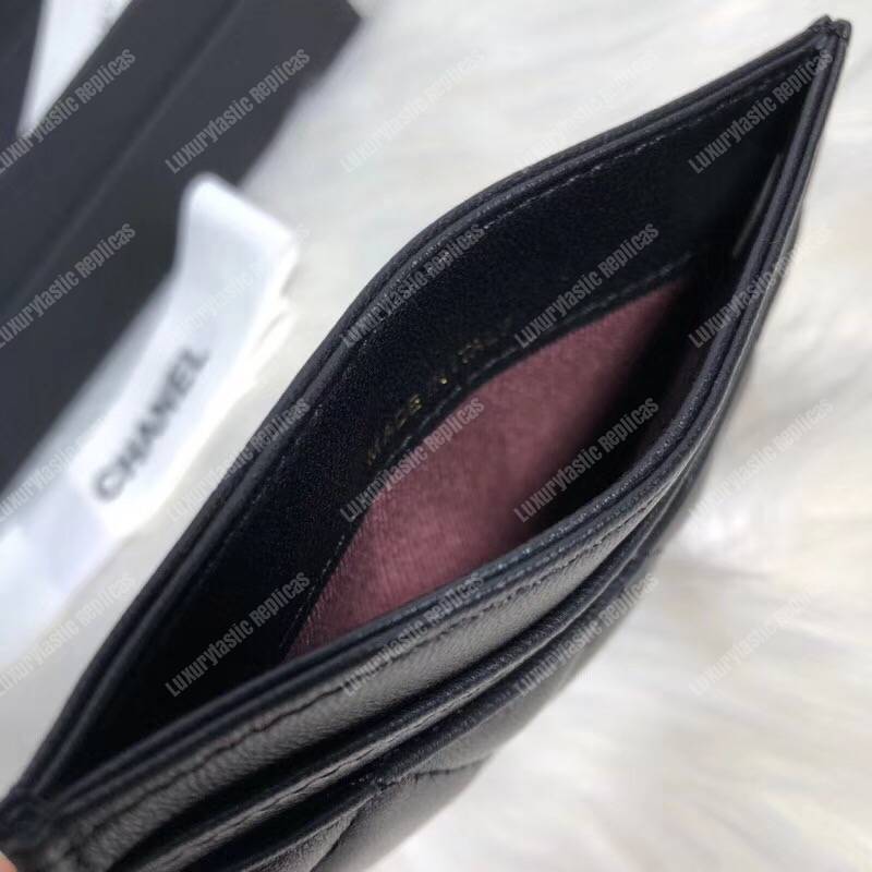 Ch*el classic card holder black