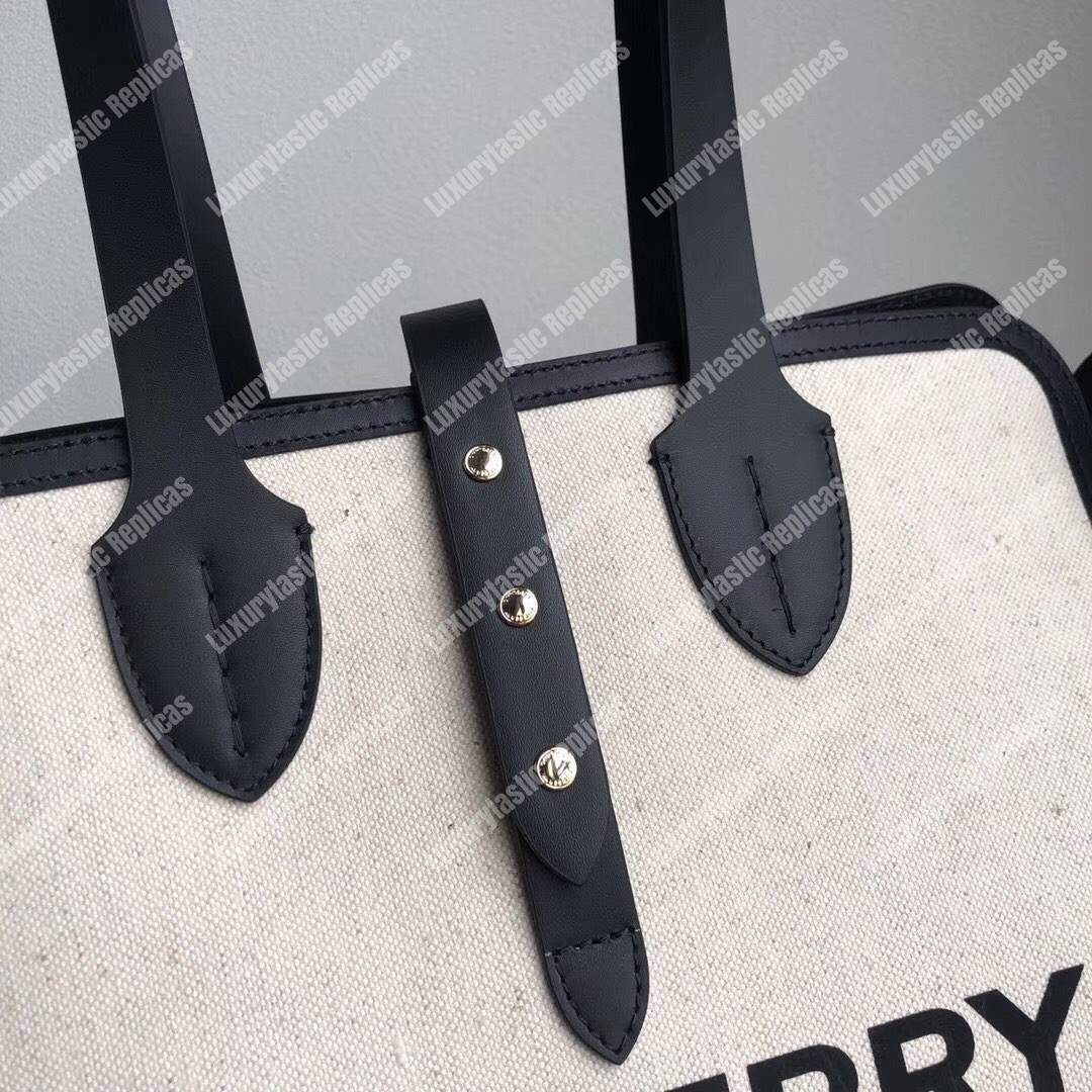 B**rry the medium soft cotton canvas belt bag black