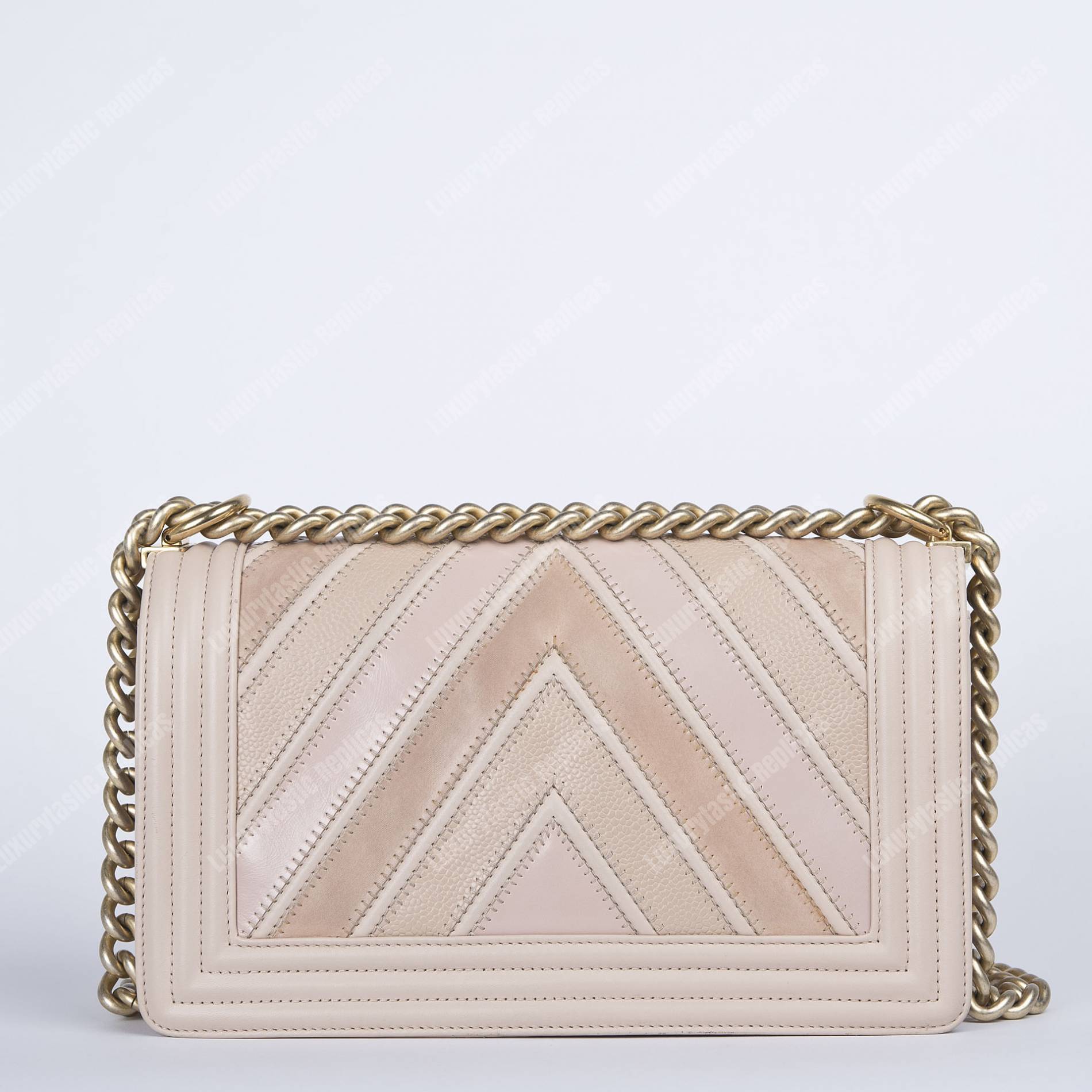 Ch*el medium boy flap bag