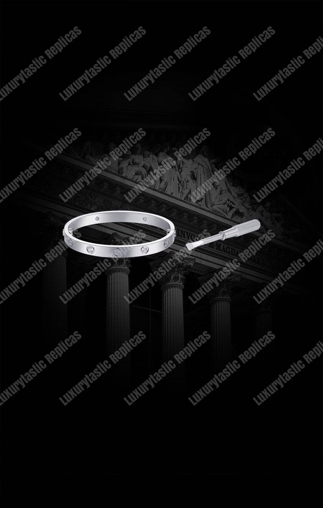 Cartier Love 4 Diamonds Bracelet