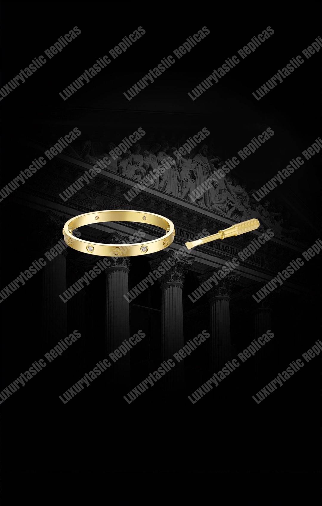 Cartier Love 4 Diamonds Bracelet