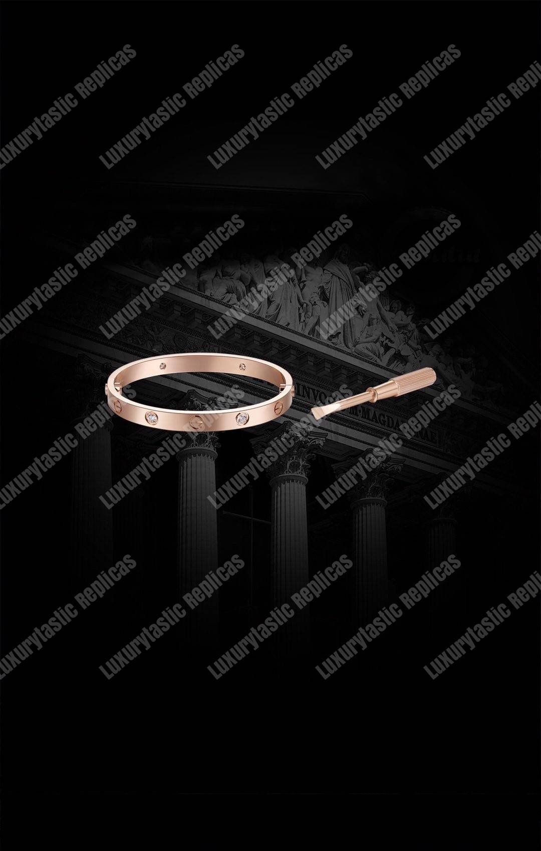Cartier Love 4 Diamonds Bracelet