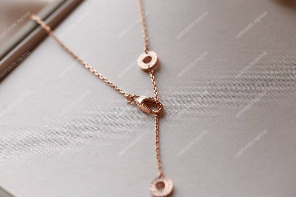 B*l*ai divas’ dream 1 diamond necklace powder pink