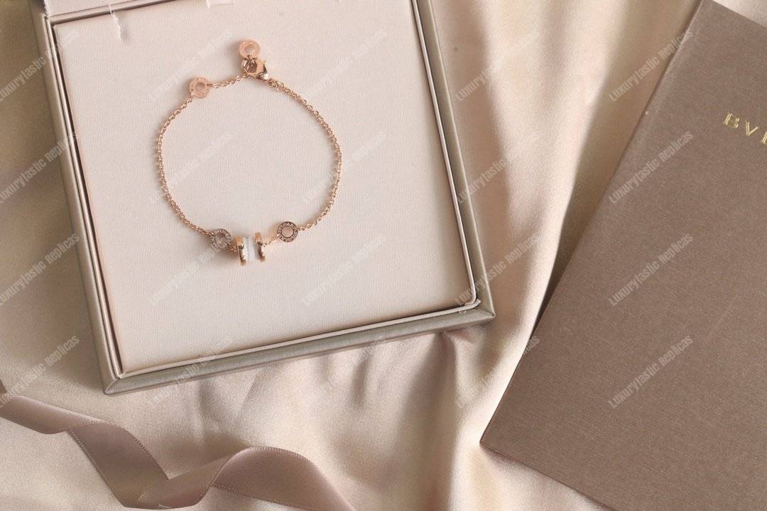B*l*ai b.zero1 bracelet rose gold