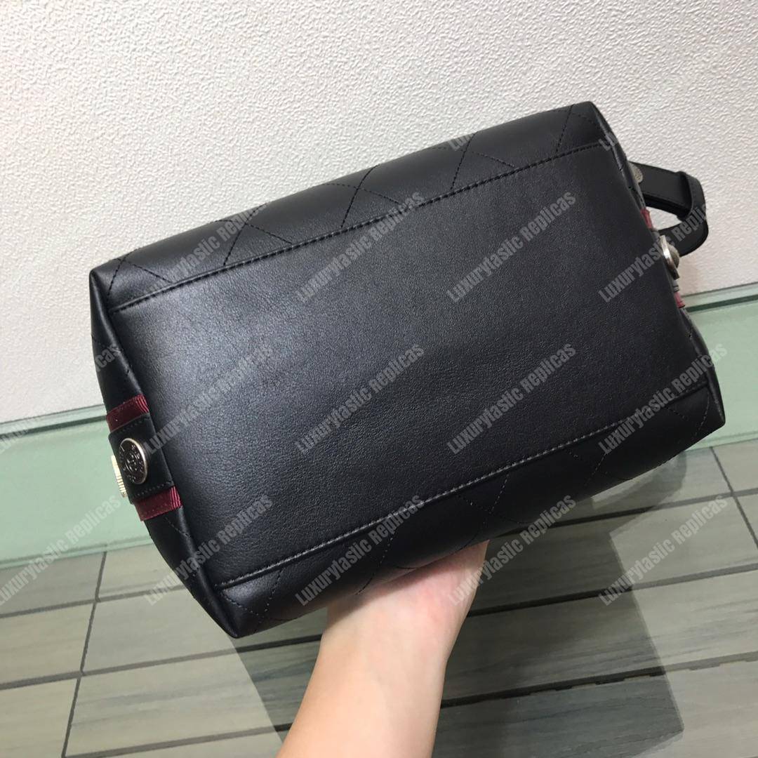 Ch*el hobo handbag black