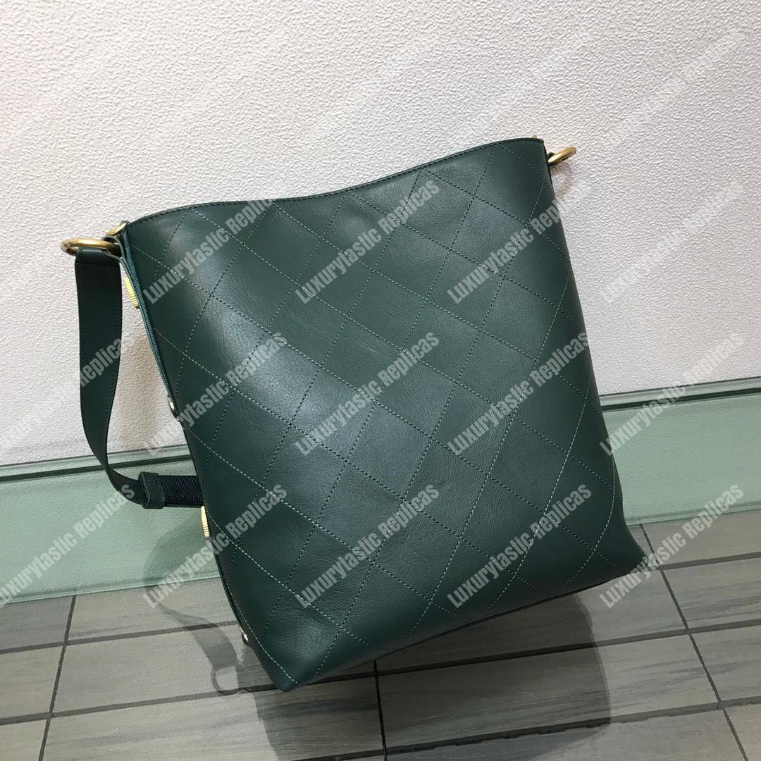Ch*el hobo handbag green