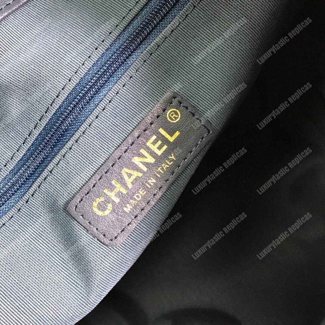 Ch*el hobo handbag blue