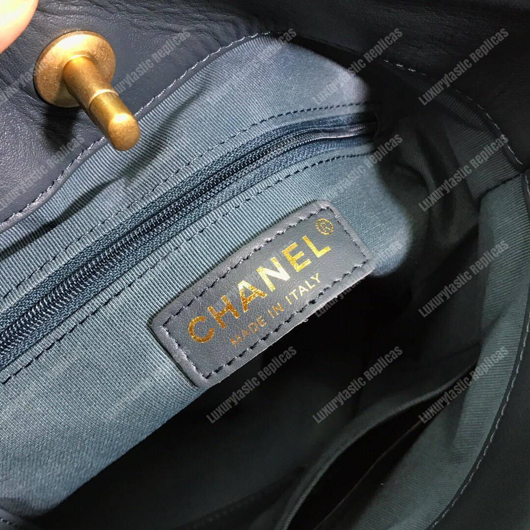 Ch*el hobo handbag blue