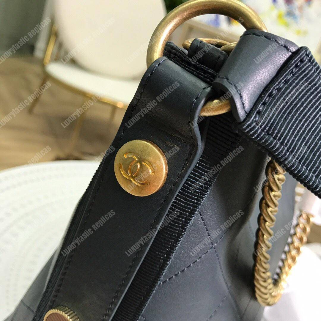 Ch*el hobo handbag blue