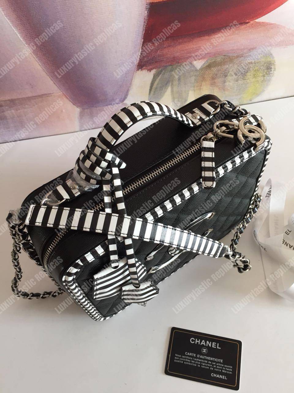 Ch*el large vanity case black