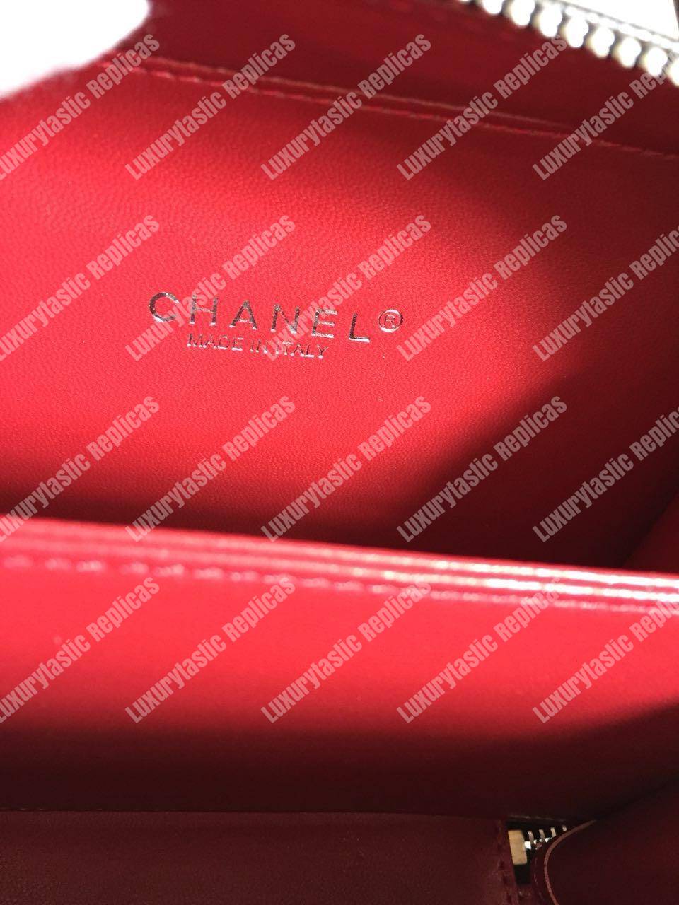 Ch*el small vanity case black