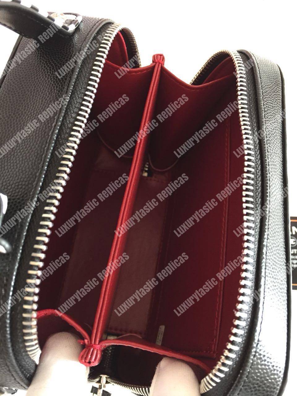 Ch*el small vanity case black