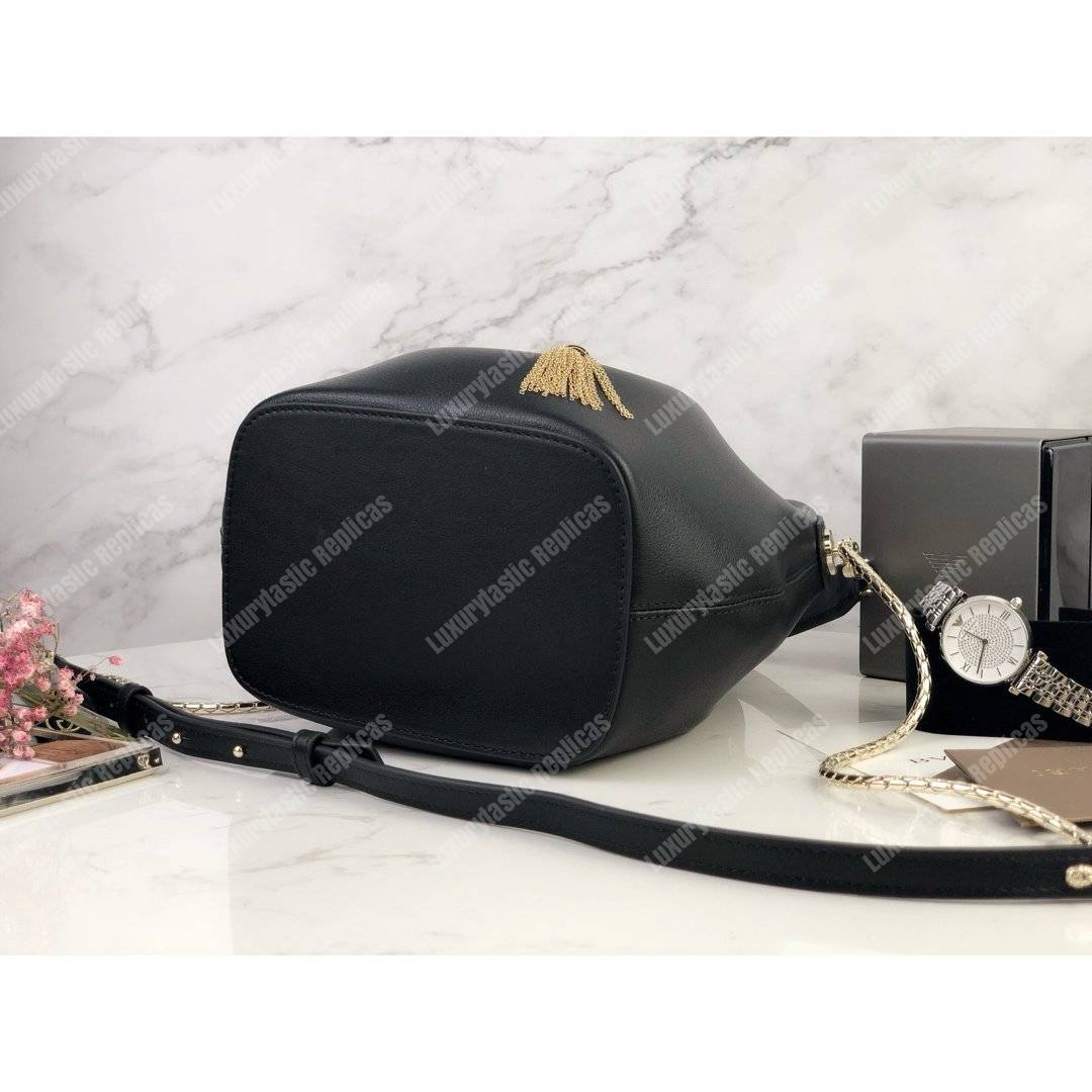 BVL Serpenti Forever Bucket Black
