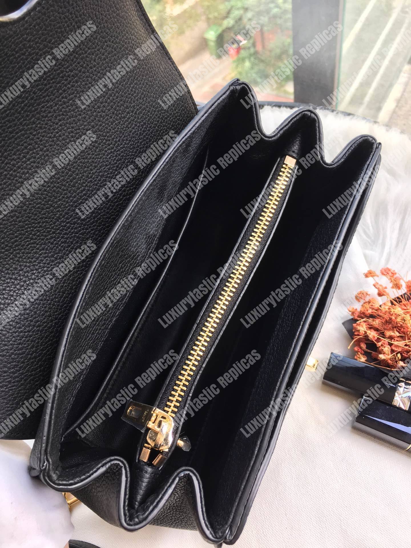 Ce**e small 16 bag in grained calfskin black