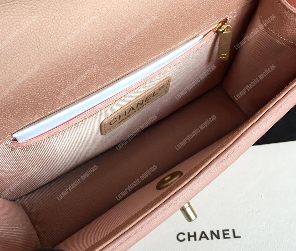Ch*el flap bag pink