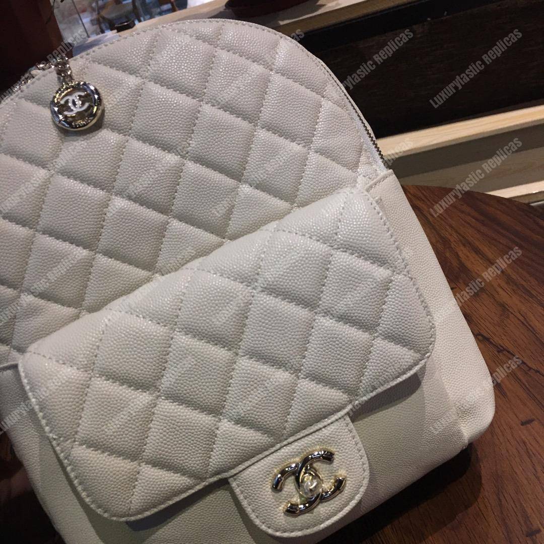 Ch*el backpack white