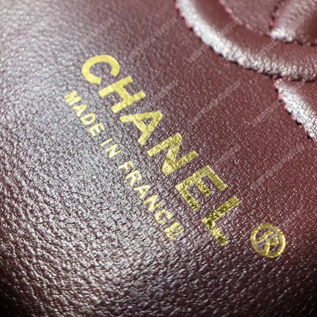 Ch*el classic medium flap bag black caviar
