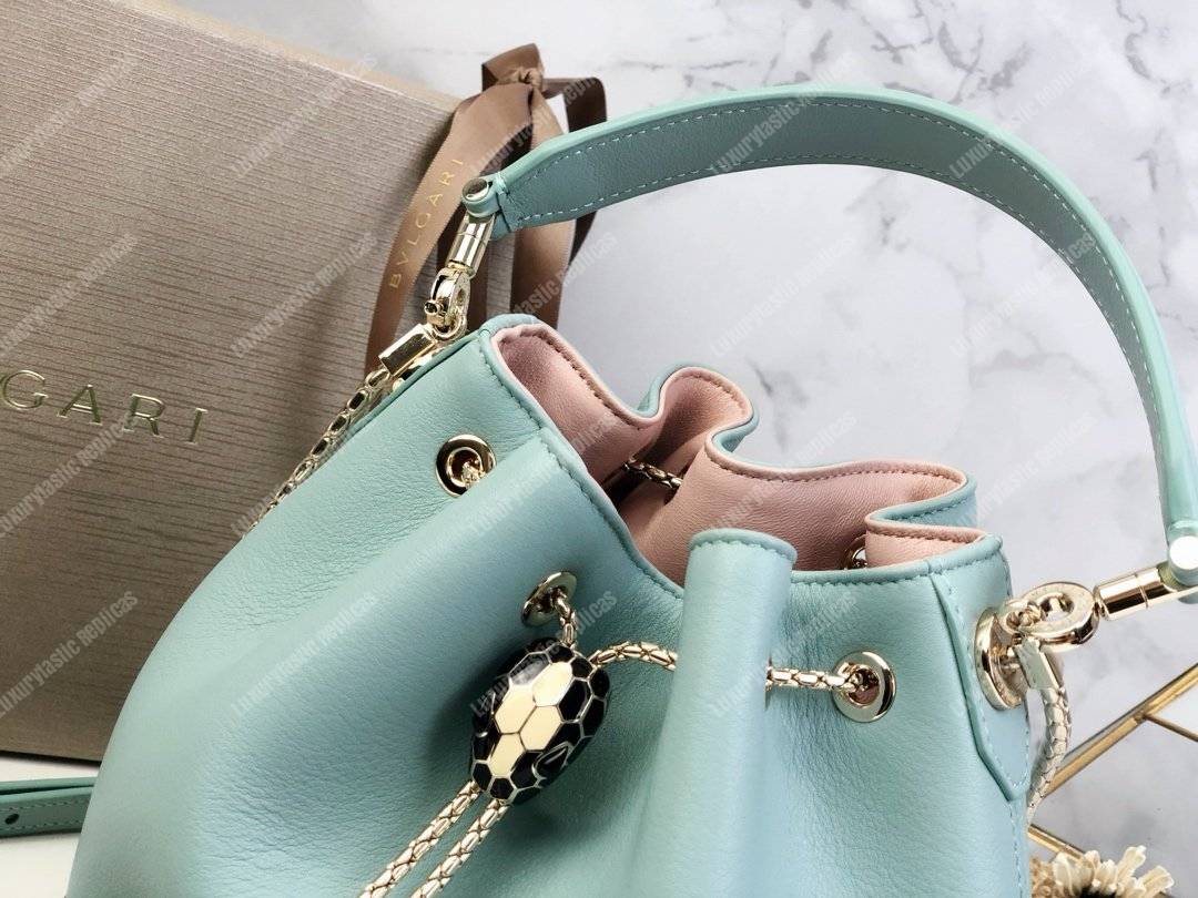 BVL Serpenti Forever Bucket Glacier Turquoise