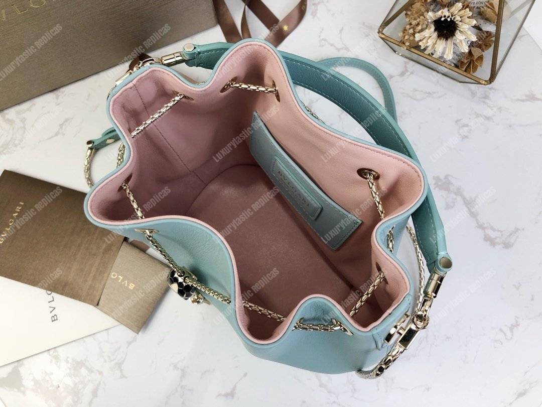 BVL Serpenti Forever Bucket Glacier Turquoise