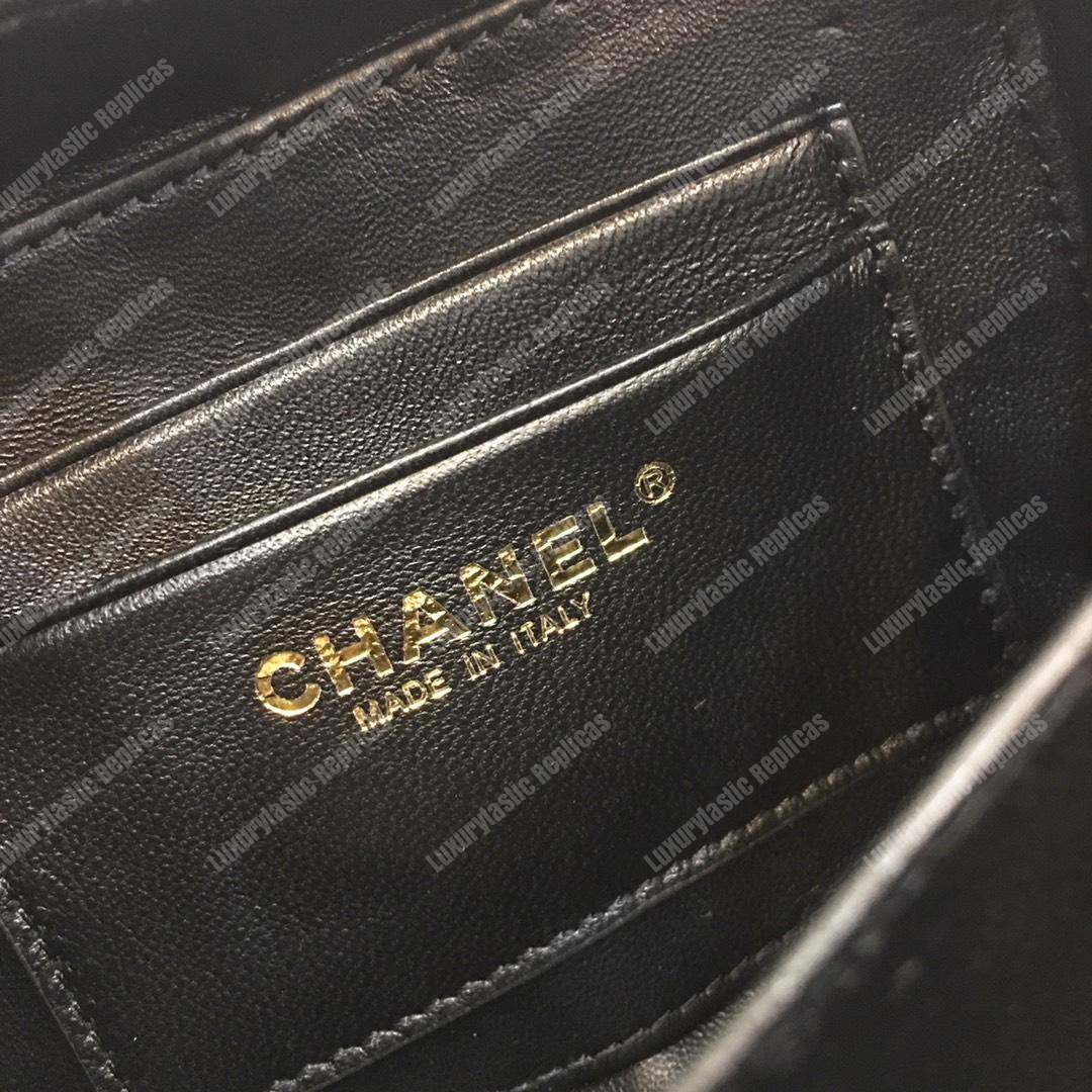 Ch*el small vanity case black