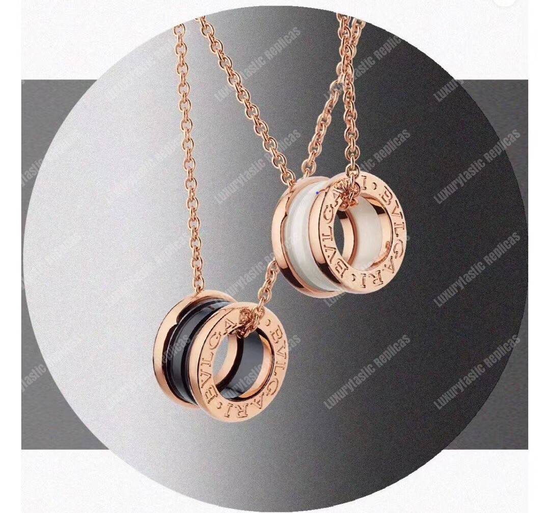 B*l*ai b.zero1 necklace with small round white ceramic pendant