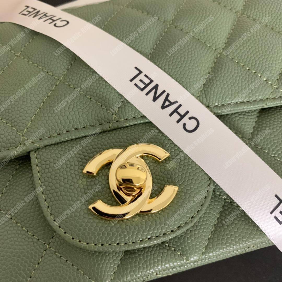 Ch*el mini flap bag grey