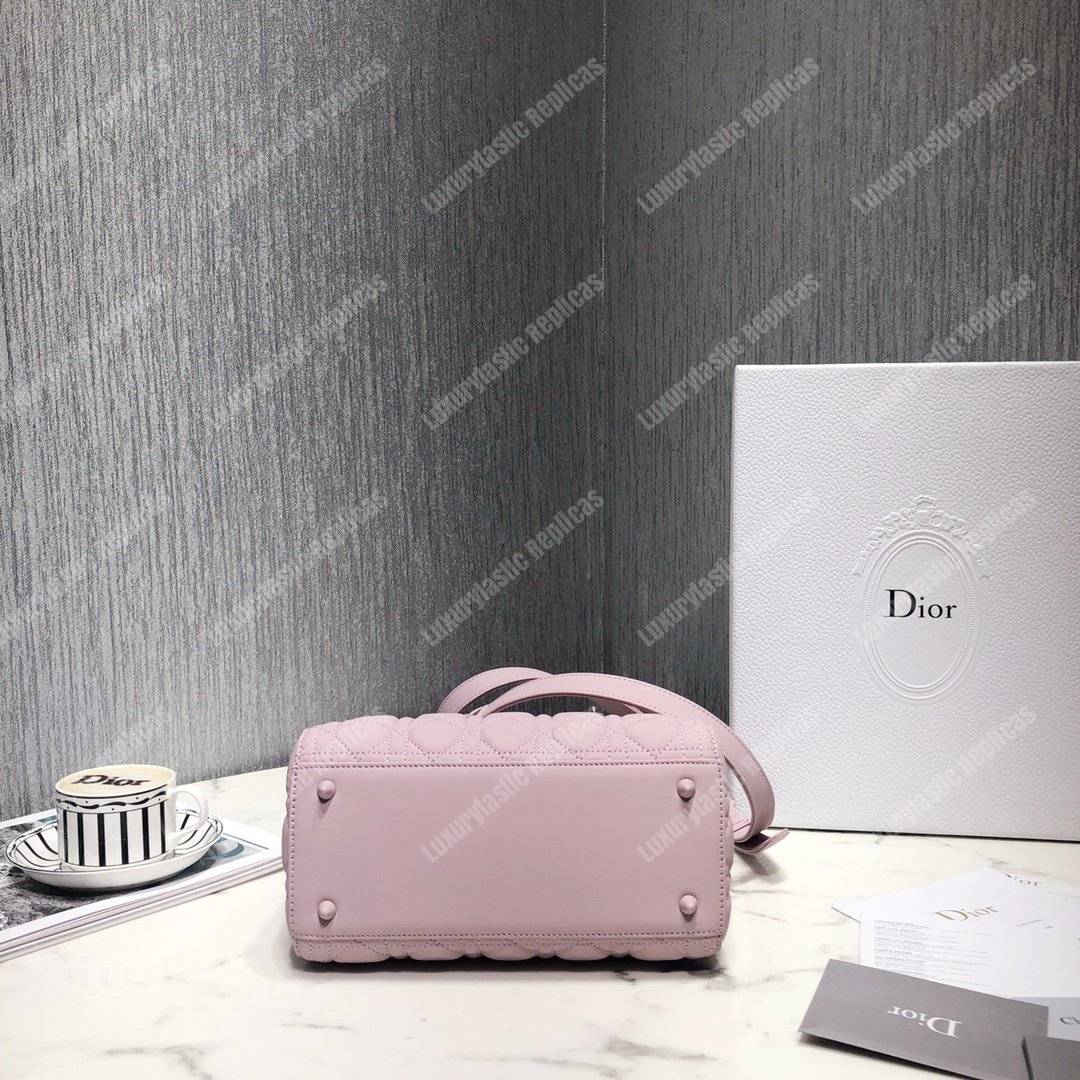 lady D*or ultra-matte medium bag pink