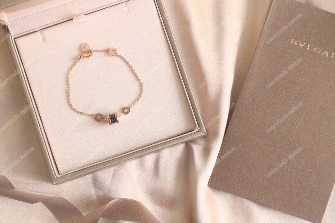 B*l*ai b.zero1 bracelet rose gold