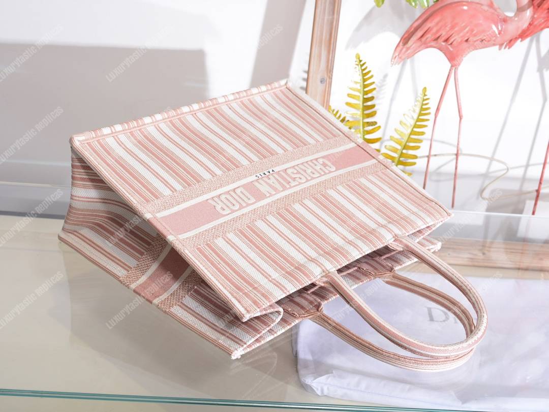 D*or book tote bag marbella exclusive pink