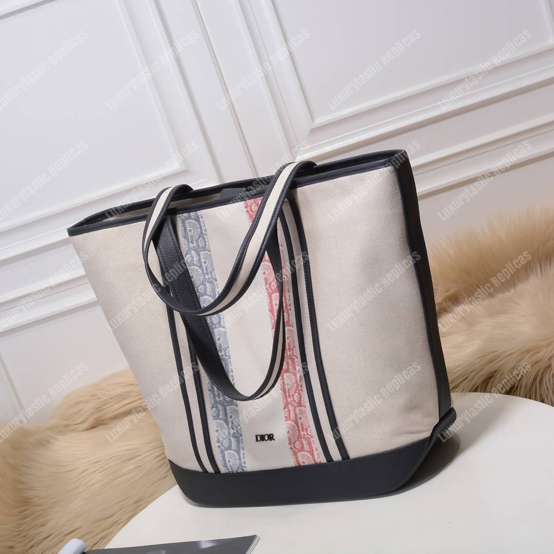 D*or homme oblique voyage tote