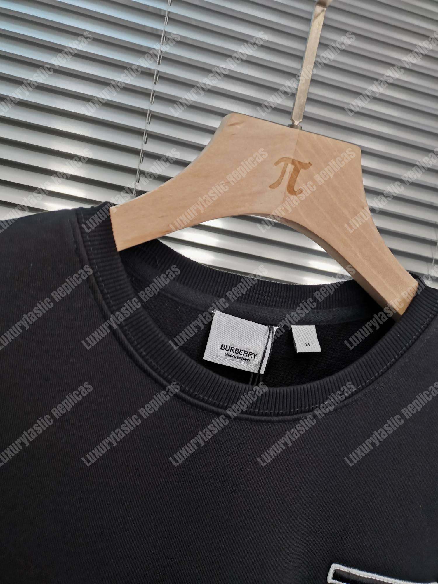 B**rry monogram motif cotton sweatshirt