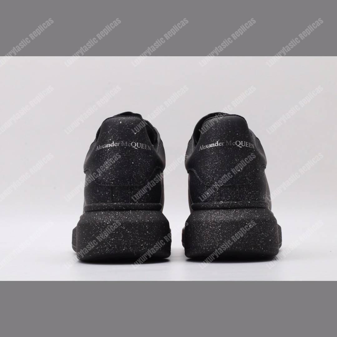 Alexander McQueen Oversized Sneaker Glittered Black