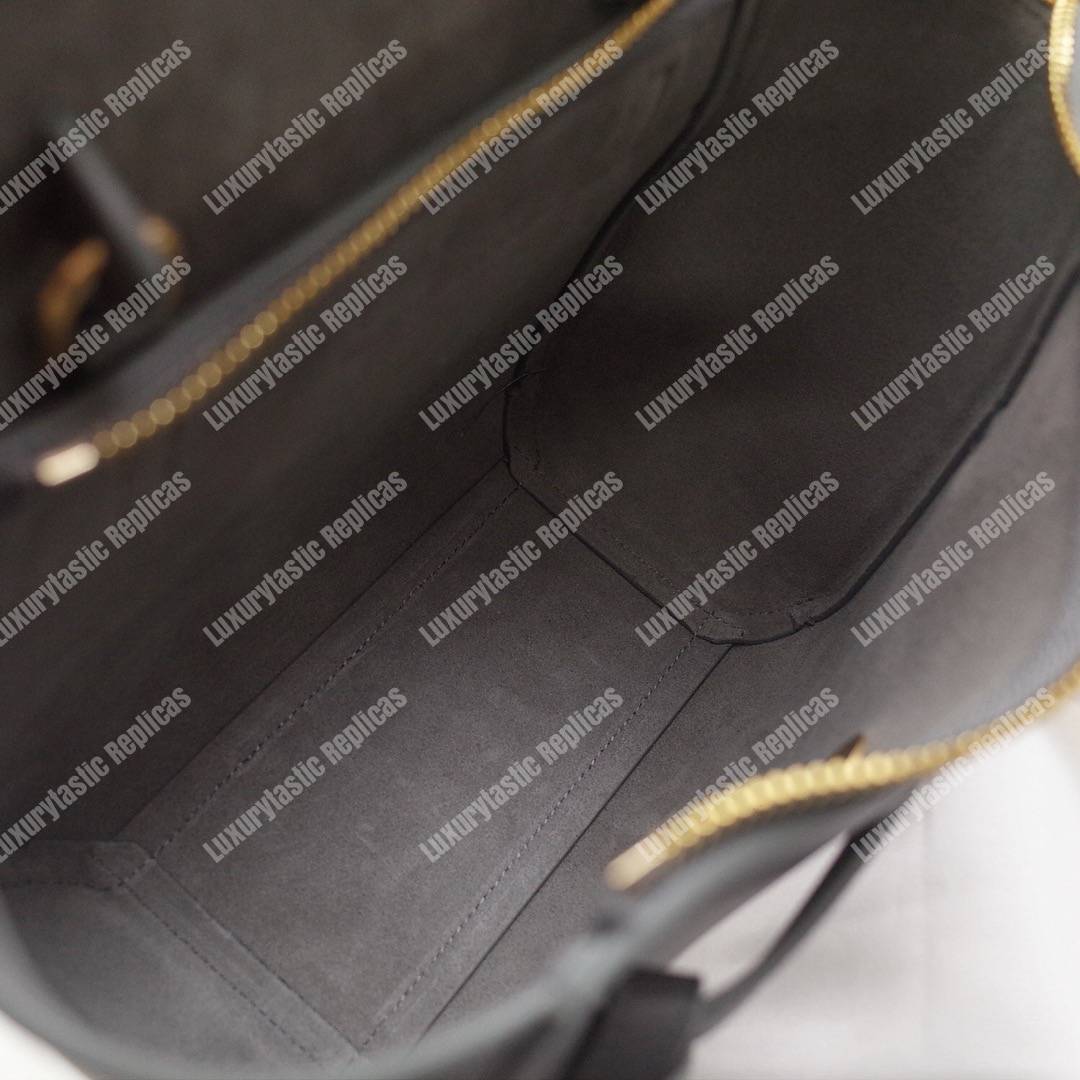 Ce**e nano belt bag in grained calfskin grey