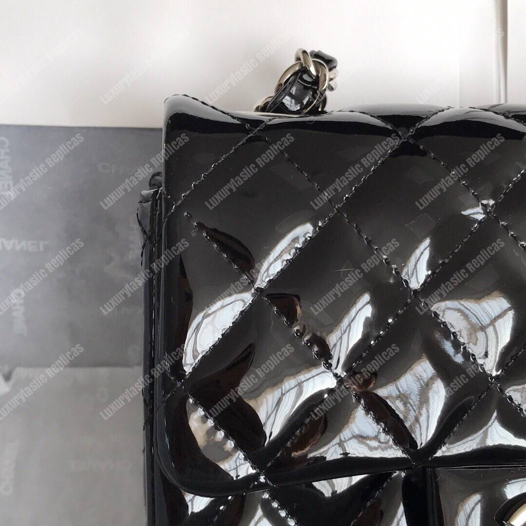 Ch*el mini flap bag black