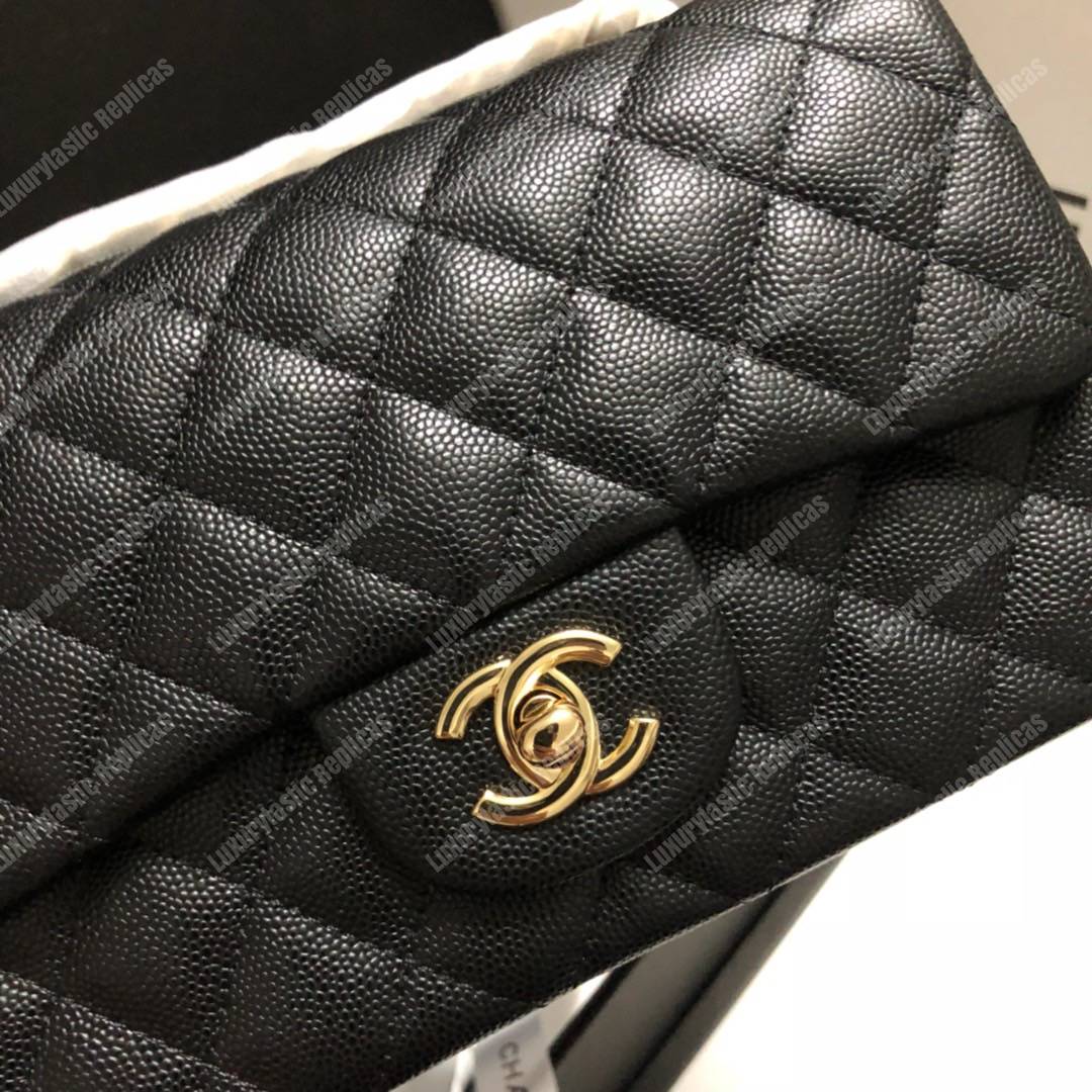 Ch*el mini flap bag black