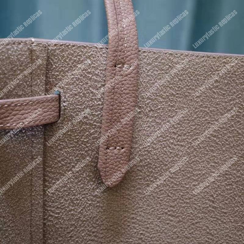 Ce**e small cabas phantom in soft grained calfskin taupe