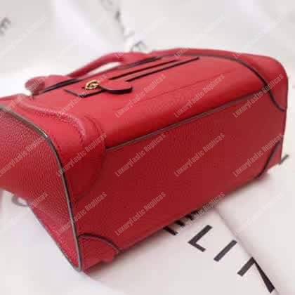 Ce**e nano luggage tote red
