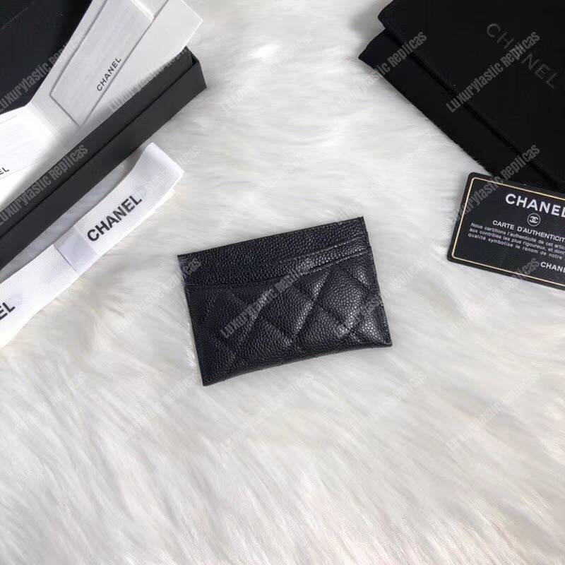 Ch*el classic card holder black