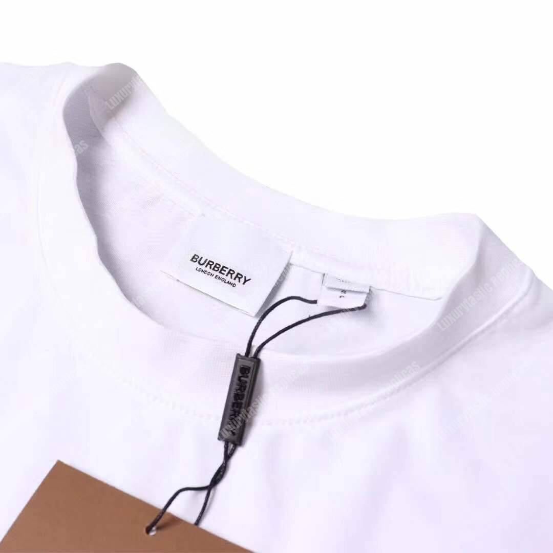 B**rry crystal monogram motif cotton oversized t-shirt