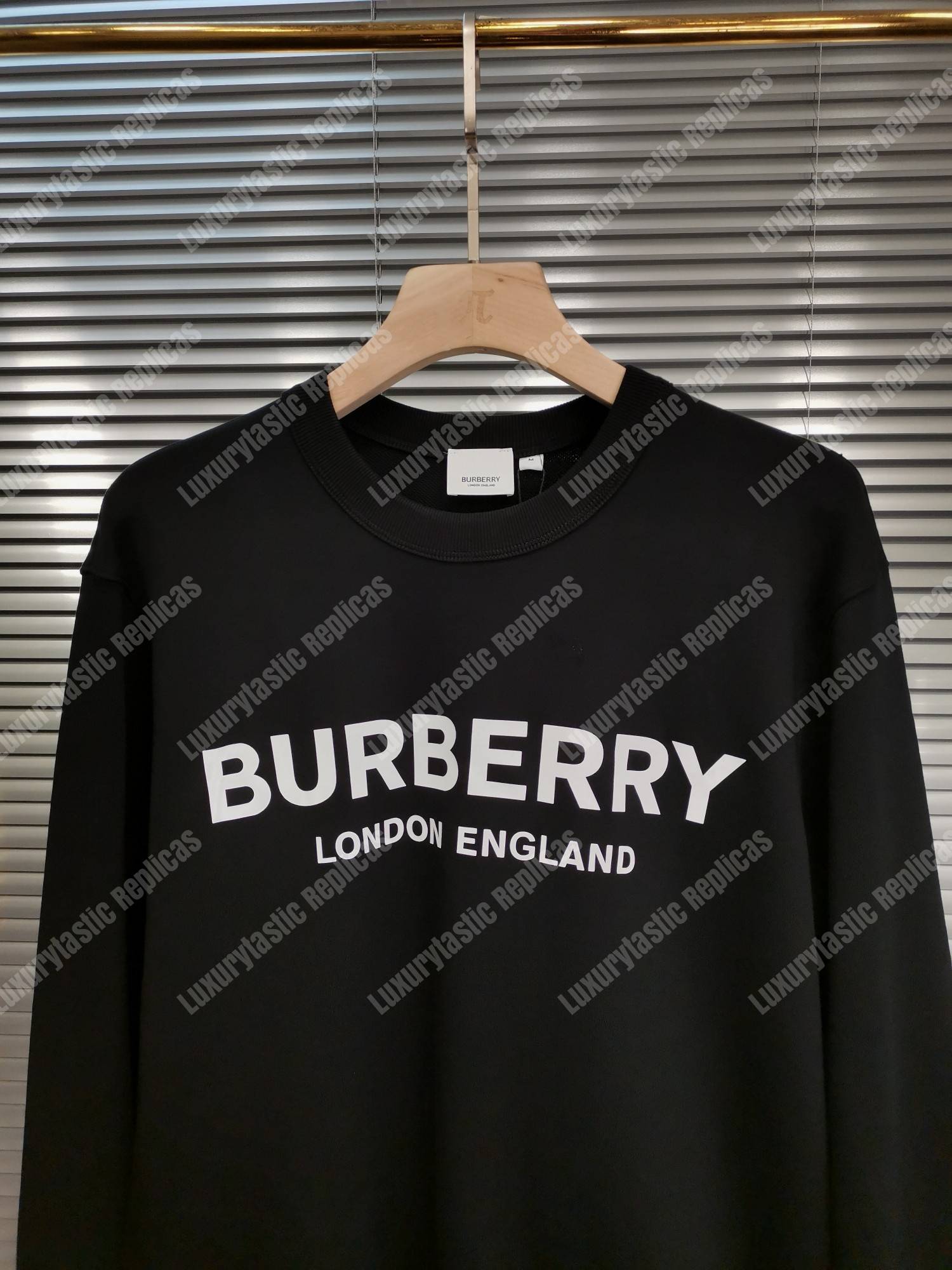 B**rry logo print cotton sweatshirt