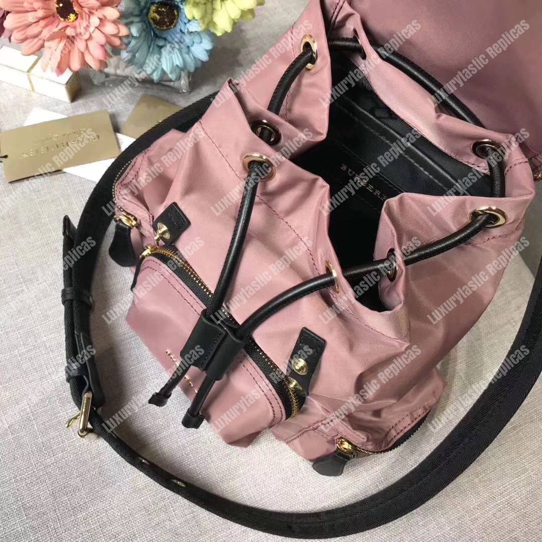 B**rry the small rucksack in pink