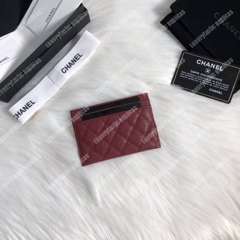 Ch*el boy card holder maroon