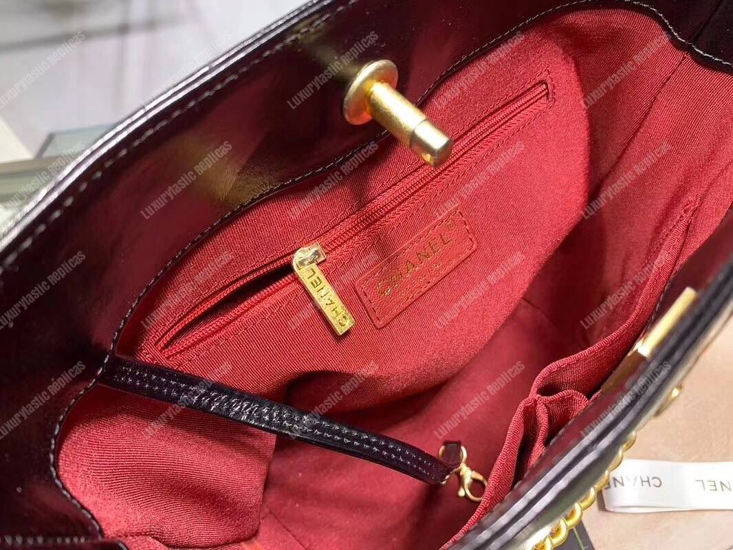 Ch*el hobo handbag black