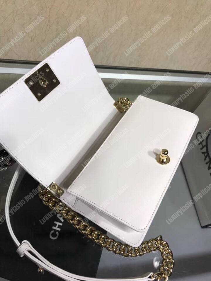 Ch*el small boy handbag white