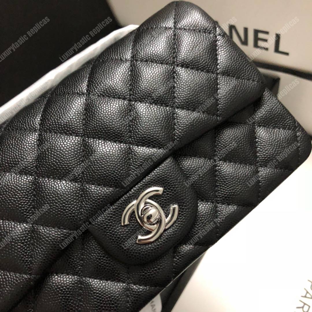 Ch*el mini flap bag black