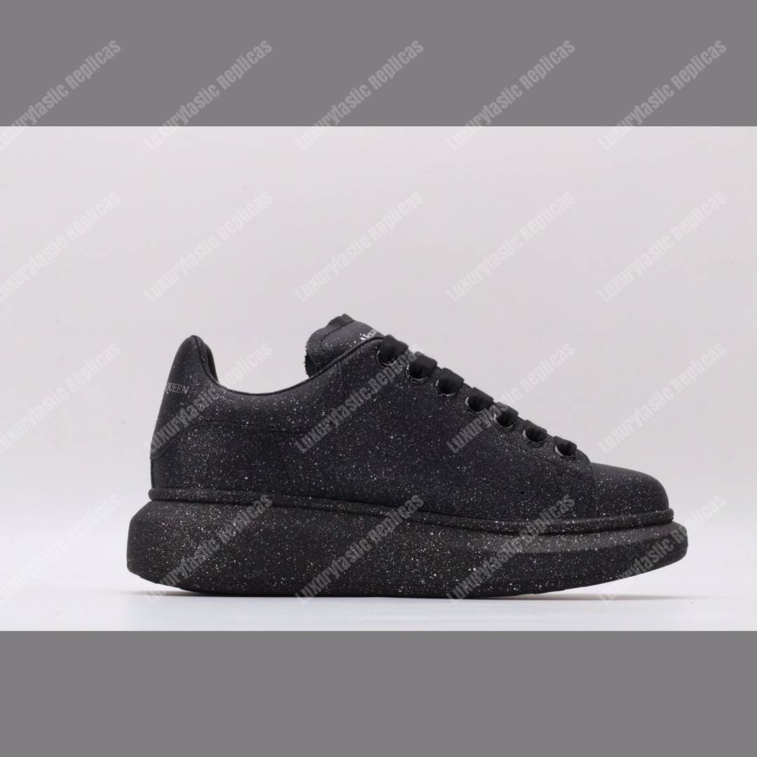Alexander McQueen Oversized Sneaker Glittered Black