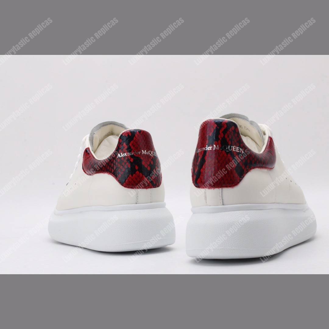 Alexander McQueen Oversized Sneaker Red Python